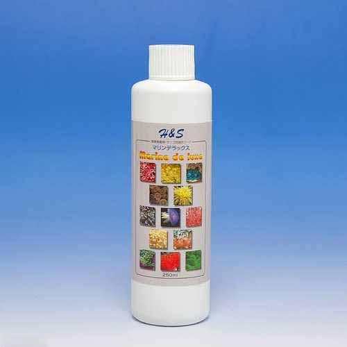 Ｈ＆Ｓ　無脊椎動物・サンゴ用液状フード　マリンデラックス　２５０ｍｌ