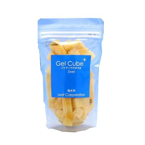 （海水魚）ろ材　海水用　Ｇｅｌ　Ｃｕｂｅ＋（ゲルキューブ・プラス）　バクテリア付き　ラージ　１リットル