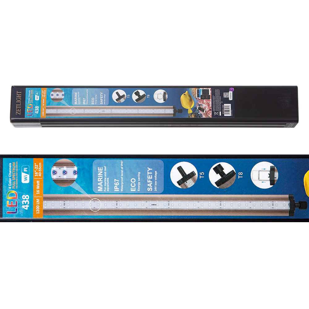 ＺＥＴＬＩＧＨＴ　ＬＥＤ　Ｌａｎｃｉａ２　Ｍａｒｉｎｅ　ＺＰ４０００－４３８Ｍ　４０～５５ｃｍ水槽　海水用　防水式
