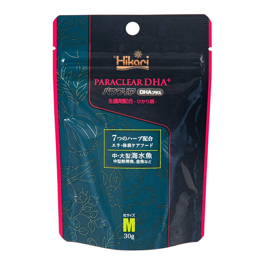 キョーリン　パラクリア　ＤＨＡ＋　Ｍ　３０ｇ　淡水魚・海水魚両用　ハーブ　エラ・体表ケア　餌　フード