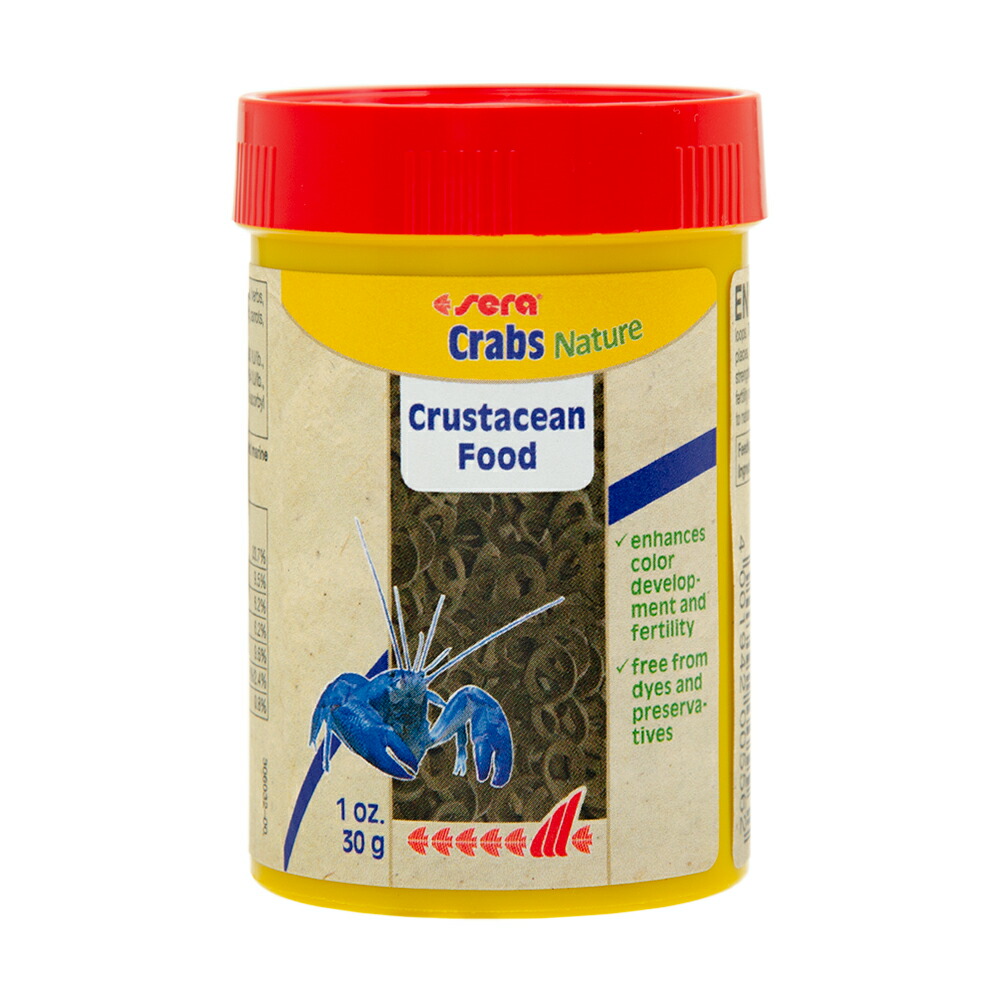 セラ　クラブナチュラル　Ｎａｔｕｒｅ　３０ｇ　カニ用　ヤドカリ　甲殻類　餌